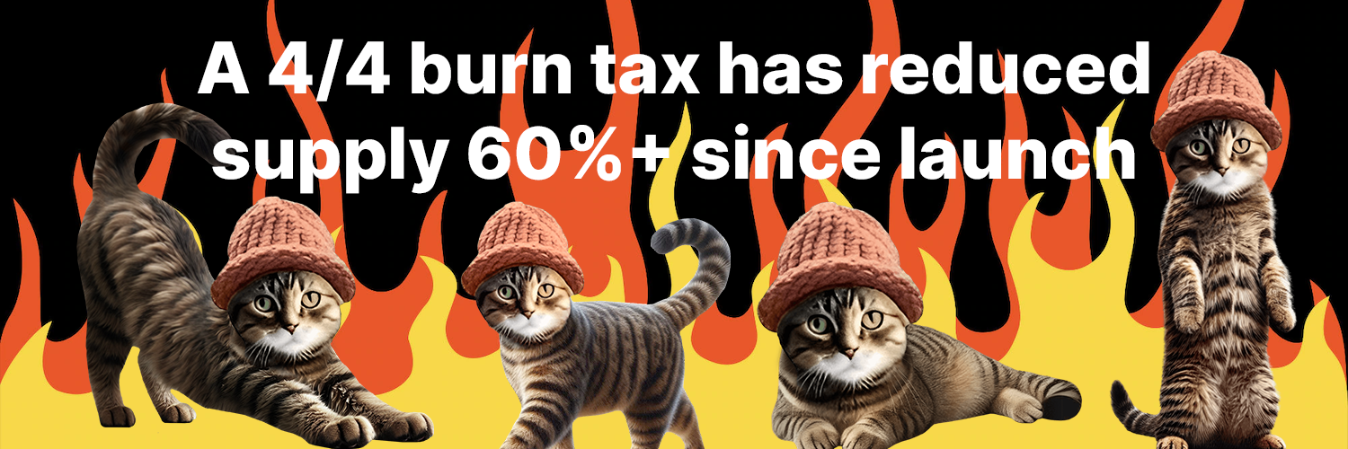 Catwifhat $CWIF Banner