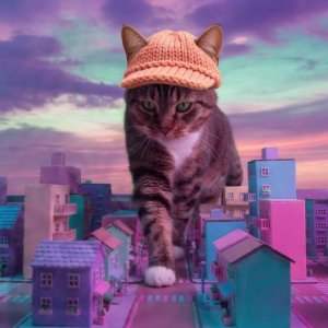 CatWifHat video