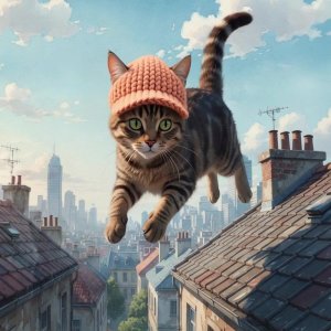 CatWifHat video