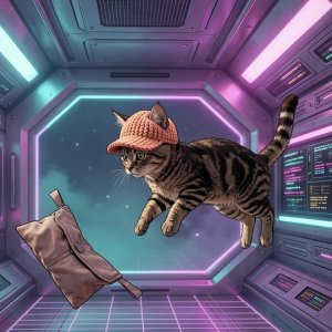 CatWifHat video