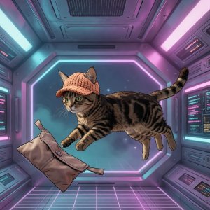 CatWifHat media