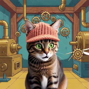 CatWifHat video